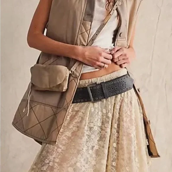 Free People We The Free Waxed Vest - Picture 3 of 6